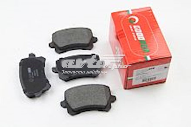 Колодки тормозные задние дисковые GOODREM RM0138