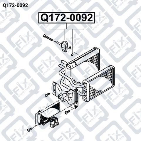 Vaporizador de aparelho de ar condicionado Q-fix Q1720092 preço, a partir de 122,74 USD