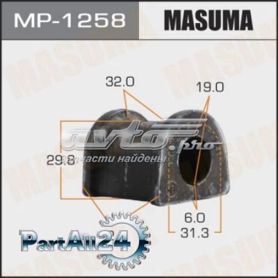 Резинка заднего стабилизатора Masuma MP1258 цена, от 4.07 USD