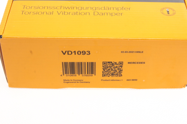Шкив коленвала (демпфер) Continental/Siemens VD1093 цена, от 77.92 USD
