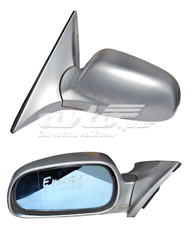 Espelho de retrovisão esquerdo para Chevrolet Evanda (V200)