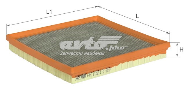 Воздушный фильтр AF1821S Alpha-filter