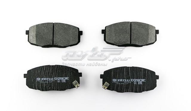 Колодки тормозные передние дисковые DAFMI D293E