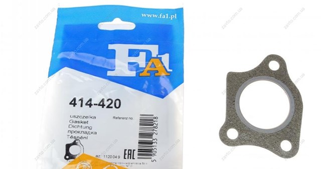 Прокладка турбіни вихлопних газів, впуск 414420 FISCHER