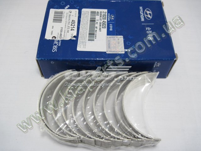 KM0100075 KAP Подшипник скольжения коленвала