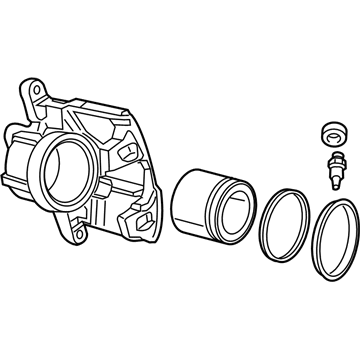 Suporte do freio dianteiro esquerdo para Jeep Compass (MP)