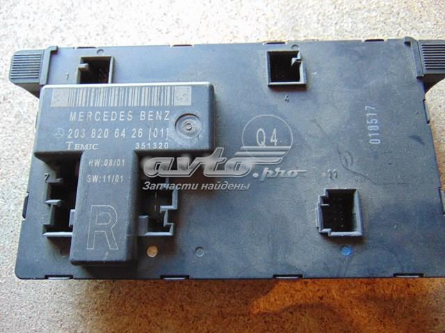 Блок комфорта передней двери A2038206426 Mercedes