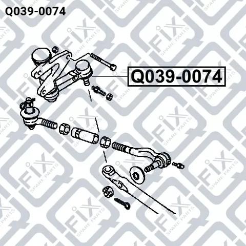 Рычаг маятниковый Q-fix Q0390074