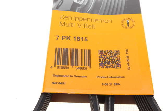 Ремень кондиционера Continental/Siemens 7PK1815