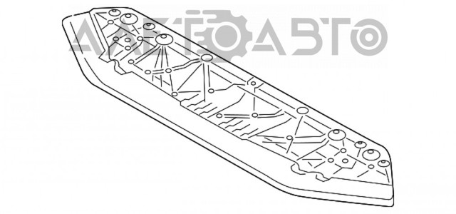 Защита бампера переднего FPS FP1227220 цена, от 41.57 USD