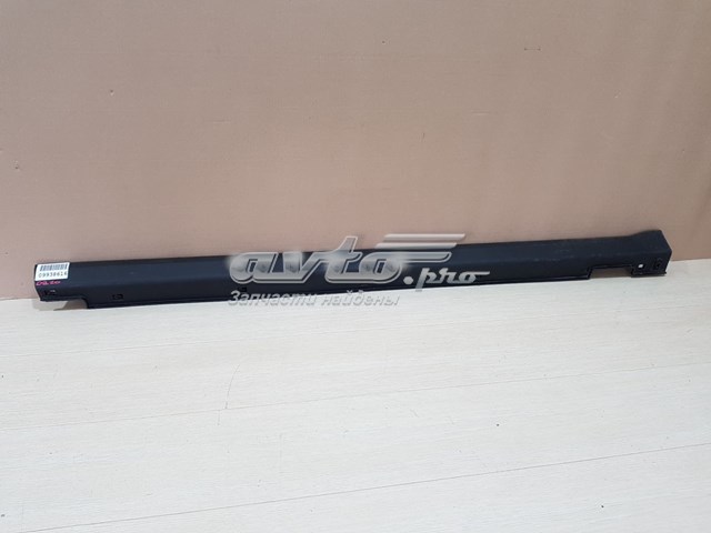 Накладка (молдинг) порога наружная левая 877512W000CA Hyundai/Kia