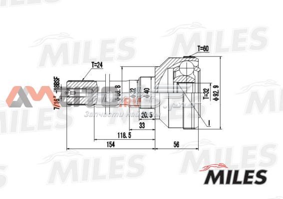  GA20197 Miles