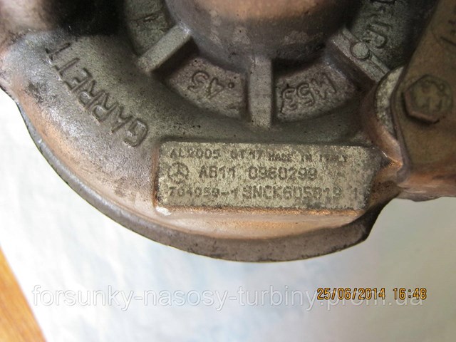 6110960299 Garrett Турбонаддув