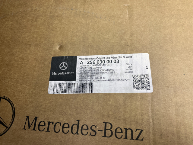 A2560300003 Mercedes Шкив коленчатого вала