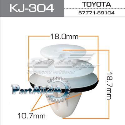 Лобовое стекло KJ304 Masuma