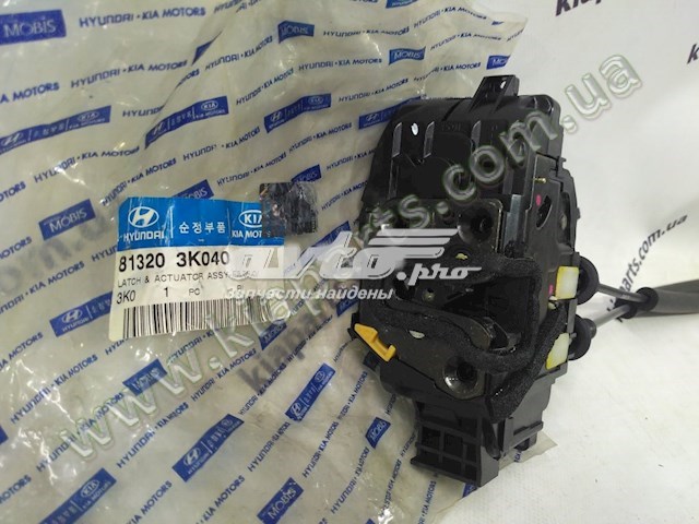 Замок передней правой двери 813203K040 Hyundai/Kia