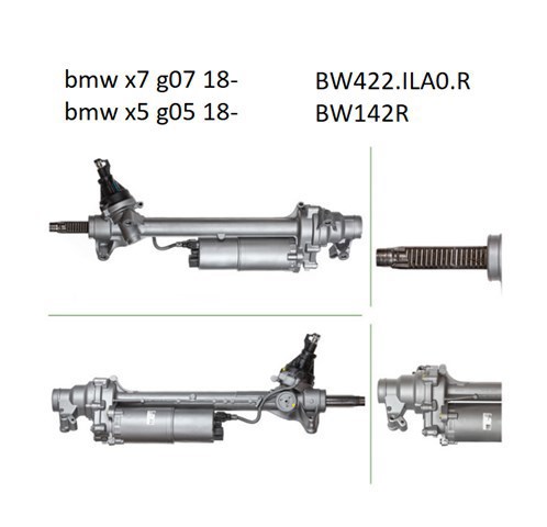 Реечный рулевой механизм Bosch BW142R цена, от 909.60 USD