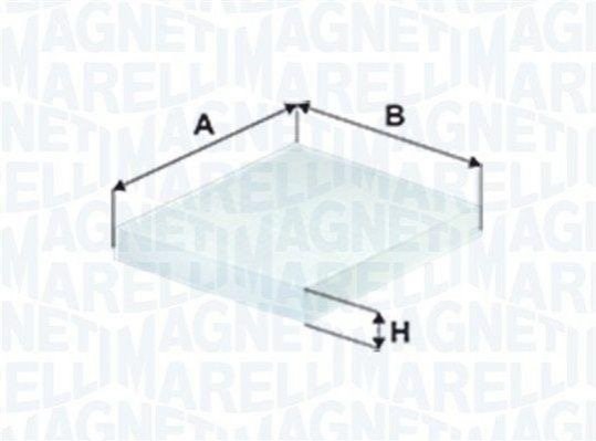Фильтр салона MAGNETI MARELLI 350203066500