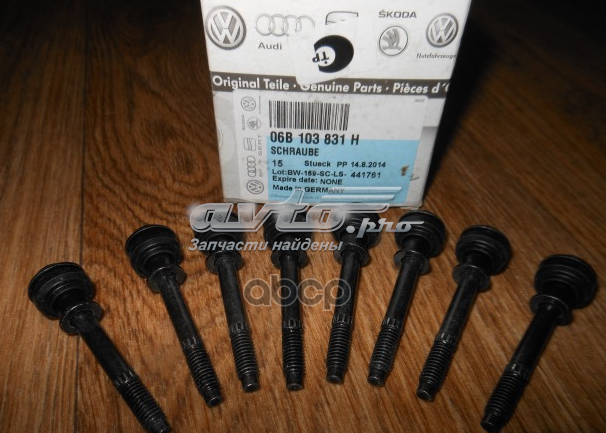 06B103831H VAG Болт клапанной крышки ГБЦ
