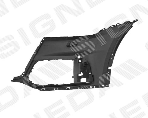 Бампер передний, правая часть Signeda PAD04061PBR цена, от 111.45 USD