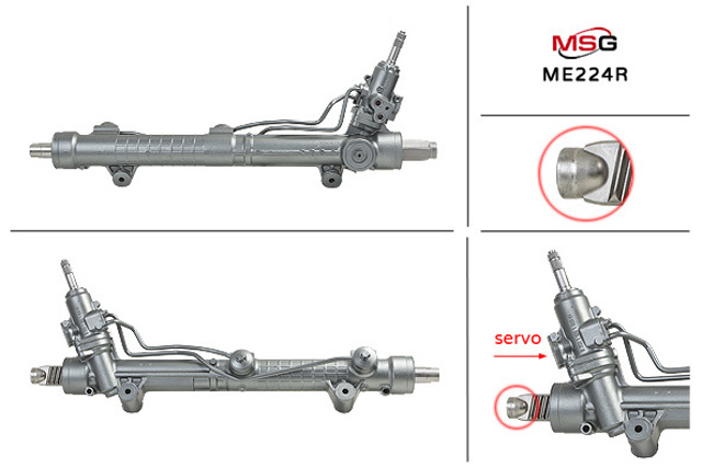 Реечный рулевой механизм MSG Rebuilding ME224R цена, от 476.38 USD
