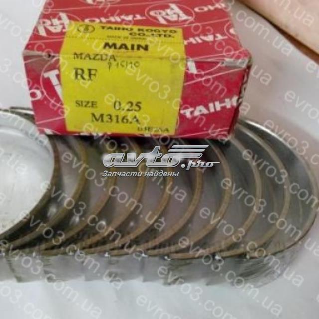 Купить M316ASTD Taiho Вкладыши коленвала, коренные, комплект, стандарт (STD)
