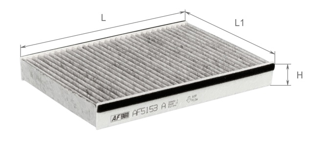 Купить AF5153A Alpha Filter Фильтр салона угольный