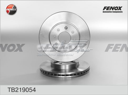 Диск тормозной передний Fenox TB219054
