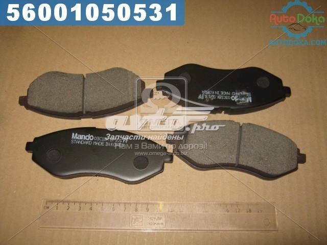 Колодки Mando MPD16 цена, от 12.37 USD