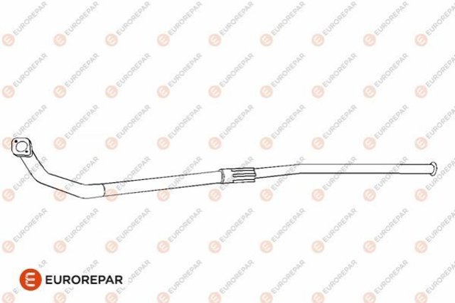 E12879H Eurorepar tubo de admissão dianteiro (calças do silenciador)