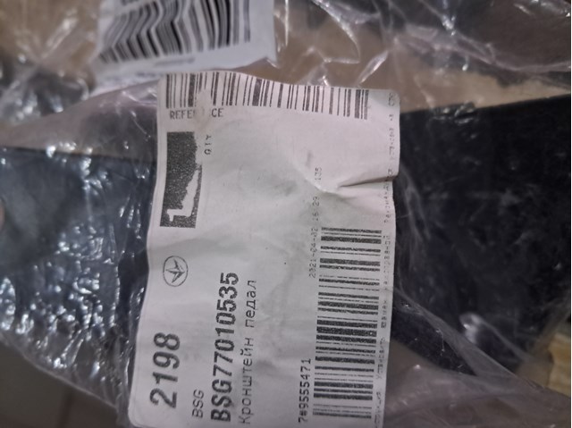 Soporte de pedales 77010535 BSG