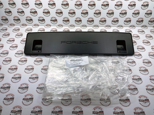 Купить 95B807287AB1E0 Porsche Рамка номерного знака автомобиля передняя