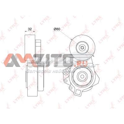 Натяжитель приводного ремня PT3287 Lynxauto