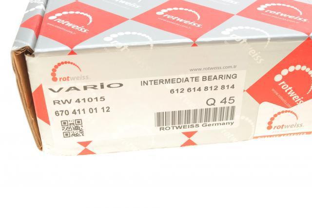 Подвесной подшипник карданного вала RW41015 Rotweiss