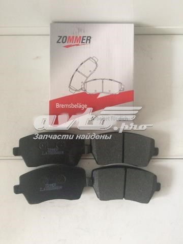 Колодки передние Z410608481R ZOMMER