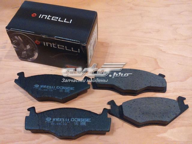 Колодки тормозные передние дисковые DAFMI D366E