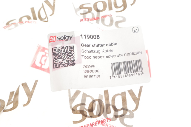 119008 Solgy Трос переключения передач