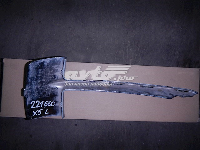 Молдинг решетки бампера переднего левый BMW 51117325395 цена, от 31.17 USD