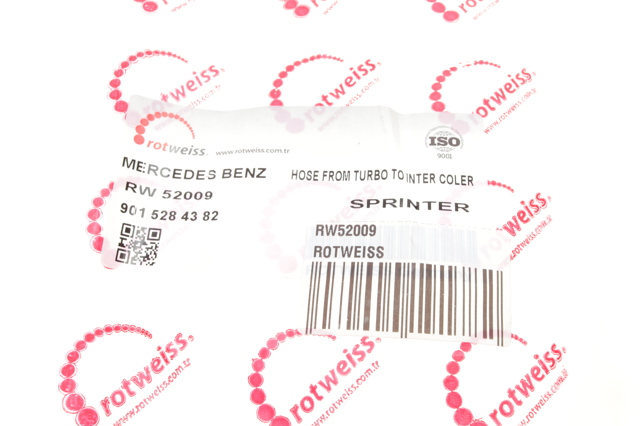 Патрубок интеркулера RW52009 Rotweiss