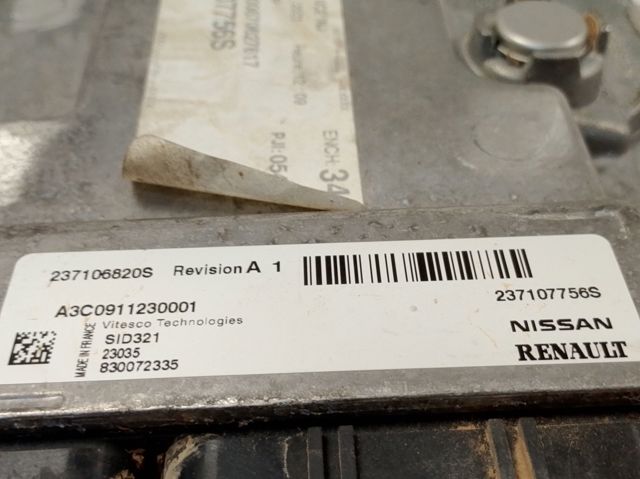 Купить 237107756S Renault (RVI) Электронный блок управления двигателем