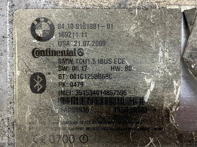 16921111 BMW 