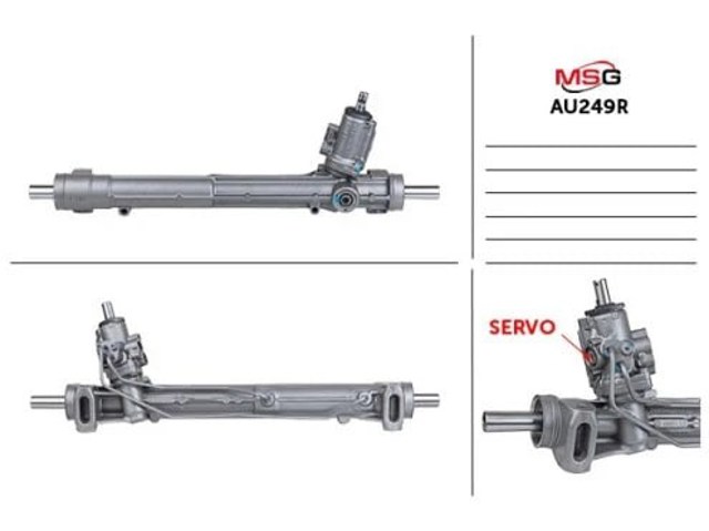 Реечный рулевой механизм MSG Rebuilding AU249R цена, от 340.98 USD