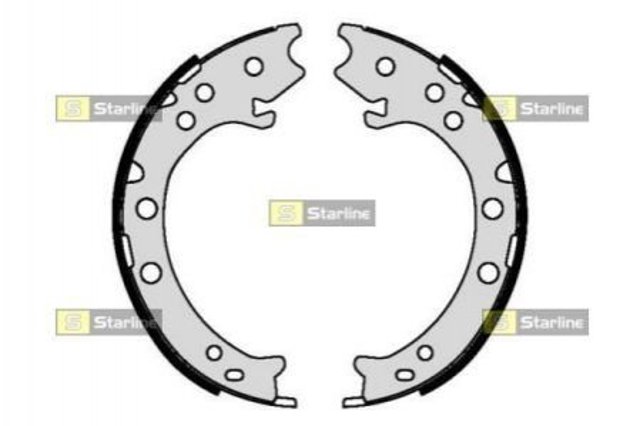 Купить BC09420 Starline Колодки ручника/стояночного тормоза