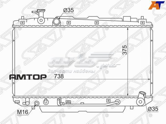 TY0004ACA20 SAT Радиатор основной