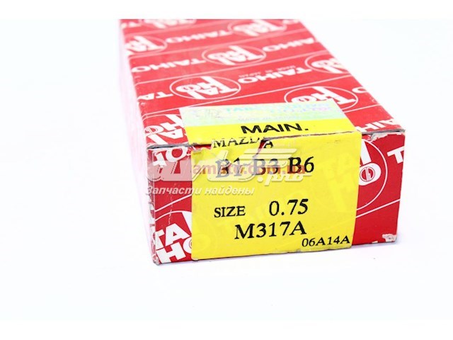 Вкладыши коленвала коренные, комплект, 3-й ремонт (+0,75) M317A075 Taiho