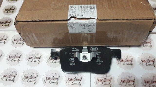 Колодки тормозные передние дисковые JAGUAR T4A44837