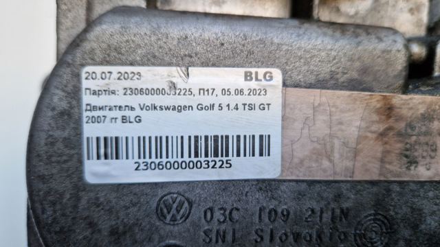Двигатель BLG VAG