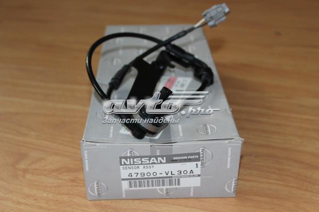 47900VL30A Nissan sensor abs traseiro direito