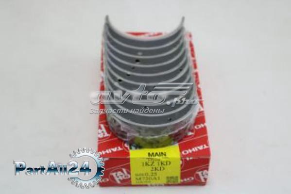 Вкладыши коленвала, коренные, комплект, 1-й ремонт (+0,25) Taiho M720A1025 цена, от 14.23 USD