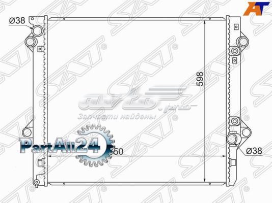 Радиатор охлаждения двигателя Toyota 1640067213 цена, от 91.22 USD